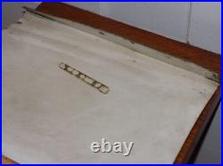 Vintage Self Service No Smoking Stop Engines Flange Metal Sign