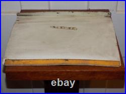 Vintage Self Service No Smoking Stop Engines Flange Metal Sign