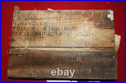Vintage Set 15 1940's Shell Gas Price Numbers 12 Embossed Metal Sign WithBox