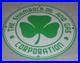 Vintage_Shamrock_Oil_And_Gas_Corporation_11_3_4_Porcelain_Metal_Gasoline_Sign_01_ha
