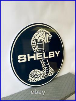 Vintage Shelby Cobra Metal Sign Muscle Car Garage Decor XL. 19.7 (50cm)