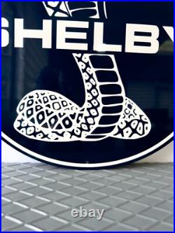 Vintage Shelby Cobra Metal Sign Muscle Car Garage Decor XL. 19.7 (50cm)
