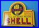 Vintage_Shell_Gasoline_Porcelain_Metal_Gas_Oil_Service_Station_Pump_Sign_01_uze