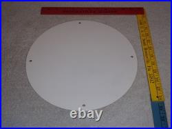 Vintage Signal Gasoline Car Turns Airplane! 11 3/4 Porcelain Metal Gas Oil Sign