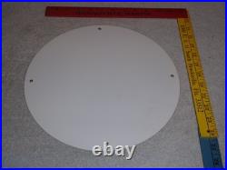 Vintage Signal Gasoline Car Turns Airplane! 11 3/4 Porcelain Metal Gas Oil Sign