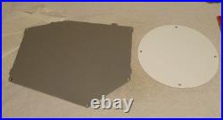 Vintage Sinclair Aircraft Airplane Porcelain & Die-cut Diller Battery Metal Sign