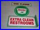 Vintage_Sinclair_Our_Pledge_Clean_Restrooms_12_Metal_Gasoline_Oil_Flange_Sign_01_dke