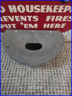 Vintage Sipco Good Housekeeping Smokers Metal Sign & Ashtray Wall Mounted
