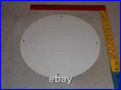 Vintage Skelly Aromax Gasoline 11 3/4 Porcelain Metal Service Station Oil Sign