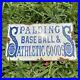 Vintage_Spalding_Porcelain_Metal_Baseball_Athletic_Sporting_Goods_Gas_Oil_Sign_01_qwm