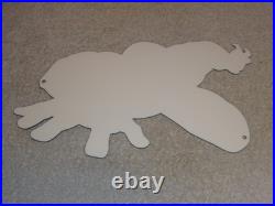 Vintage Spiderman Movie Tv Show Die-cut Flying Spider Man 12 Metal Gas Oil Sign