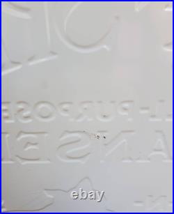 Vintage Spik N Span All Purpose Cleanser Sign AAA Sign Co Tin Sign