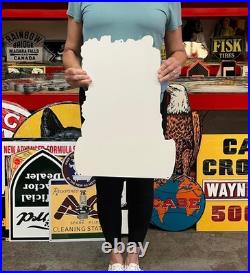 Vintage Style Metal Sign Fred Gilbert Winchester NOT Porcelain 22 x 16 Made USA