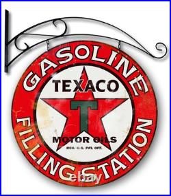 Vintage Style Metal Sign TEXACO FILLING DS 24x24
