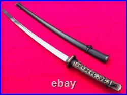 Vintage Sword Japanese Samurai Katana WW2 Copper Handle Signed Blade Full Tang
