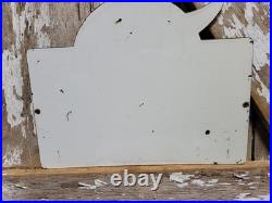 Vintage Tanglefoot Porcelain Sign Old 1947 Michigan Flypaper Hardware Bug Tool