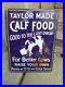Vintage_Taylor_Made_Calf_Food_Sign_Metal_Embossed_Cow_Farm_Hog_Feed_Dairy_01_gx