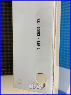 Vintage Telephone Metal Flange Signs (lot Of 2) Never Used (nos) Large & Small