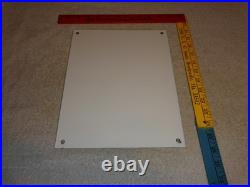 Vintage Texaco Restroom Bathroom Dealer 12 Porcelain Metal Gasoline & Oil Sign
