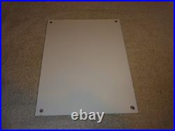 Vintage Texaco Restroom Bathroom Dealer 12 Porcelain Metal Gasoline & Oil Sign