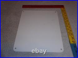 Vintage Texaco Restroom Registered Men & Woman 12 Porcelain Metal Gasoline Sign