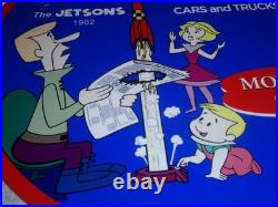 Vintage The Jetsons Animated Tv Show Cartoon? Rocket Motor Oil 12 Metal Sign