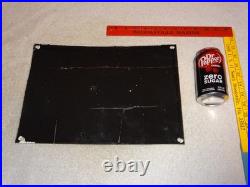 Vintage Triumph Motorcycles Dealer Porcelain Metal Gasoline Oil Sign