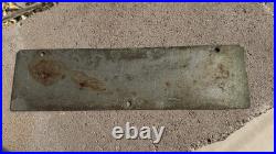 Vintage U. S. ARMY Metal Sign / Plaque / Emblem / Plate Military