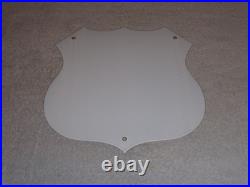 Vintage U. S. Route 66 Kansas United States 11 3/4 Porcelain Metal Gas Oil Sign