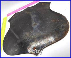 Vintage Us Route 66 Texas Porcelain Metal Highway Sign Gas Oil Road Shield