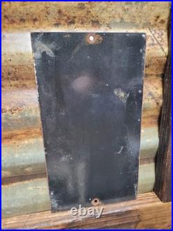 Vintage Voting Porcelain Sign Old Womens Rights Registered To Vote Citizenship