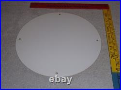 Vintage Wareco Gas Service Station Man 11 3/4 Porcelain Metal Gasoline Oil Sign