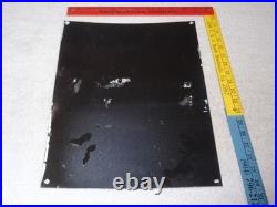 Vintage Wendy White Rose Woman Convertible 16 Porcelain Metal Gasoline Oil Sign