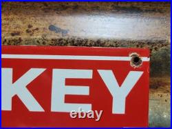 Vintage Whiskey Bar Porcelain Sign Old Restaurant Liquor Speakeasy Pub Saloon