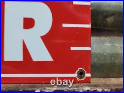 Vintage Whiskey Bar Porcelain Sign Old Restaurant Liquor Speakeasy Pub Saloon