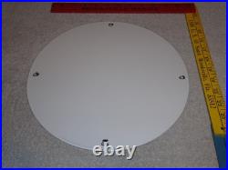 Vintage White Rose Gasoline Service Station 11 3/4 Porcelain Metal Gas Oil Sign