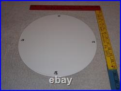 Vintage White Rose Gasoline Service Station 11 3/4 Porcelain Metal Gas Oil Sign