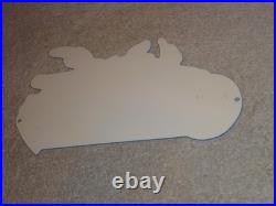 Vintage Wile E. Coyote On Moon Eyes Speed Shop Rocket? Metal Gasoline Oil Sign