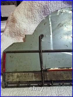 Vintage Willard Battery Cables Display Embossed Metal Sign Advertising