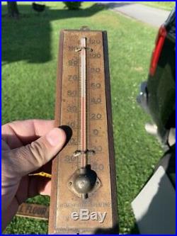 Vintage Winchester Repeating Arms Metal Thermometer GAS OIL SODA COLA