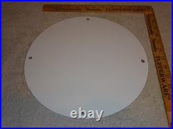 Vintage Winchester Woman & Men Shooting Guns 11 3/4 Porcelain Metal Bullet Sign