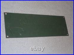 Vintage You Can't Beat Robinson's Meat Pig Farming 13 Metal Gasoline & Oil Sign