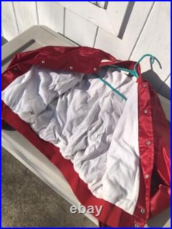 Vintage large double sided Goodyear tires metal sign and bracket. See description