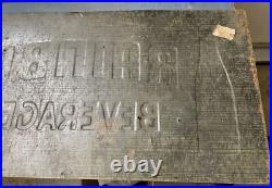 Vintage metal sign 1930s soda pop cola. Drink rainbow beverages fladung bottling