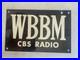 Vintage_metal_sign_WBBM_CBS_Radio_advertising_Chicago_01_fju