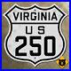 Virginia_US_Route_250_highway_road_sign_Richmond_Charlottesville_12x12_01_mr
