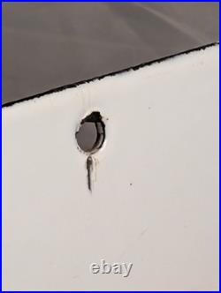 Vtg. BAR Back Room PORCELAIN SIGN SPEAKEASY Gambling Hall Jack-o-Diamonds 18X4