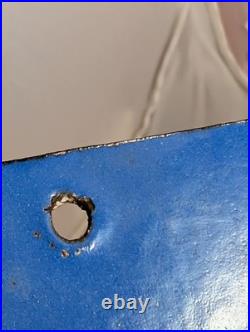 Vtg. BAR Back Room PORCELAIN SIGN SPEAKEASY Gambling Hall Jack-o-Diamonds 18X4