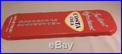 Vtg COSTA COLA Soda Metal Advertising Sign Newburgh NY Coke competitor 1946-88