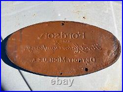 Vtg. FORDSON Ford Motor Comapny Sign, Detroit, Mich. U. S. A